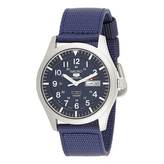 Relógio Masculino Com Mostrador Azul Automático Seiko 5 Snzg Relógio Masculino Com Mostrador Azul Automático Seiko 5 Snzg