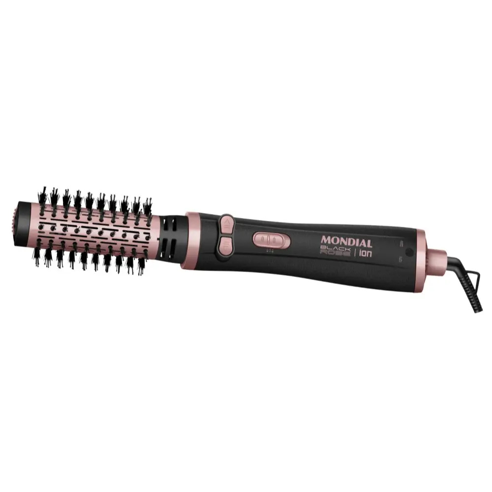 Escova Rotativa Ceramica Tourmaline Ion Golden Rose ERB 01 Mondial