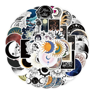 Sol Y Luna 50 Calcomanias Stickers De Pvc Vs Agua Moon Sol Y Luna 50 Calcomanias Stickers De Pvc Vs Agua Moon