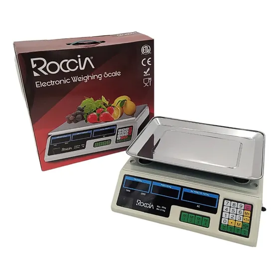 Balanza O Peso De 40kg Con Bandeja Marca Roccia