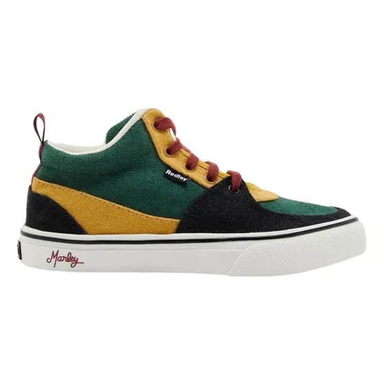 Tênis Redley Studio Bob Marley Multicolor Cano Alto Whz 01