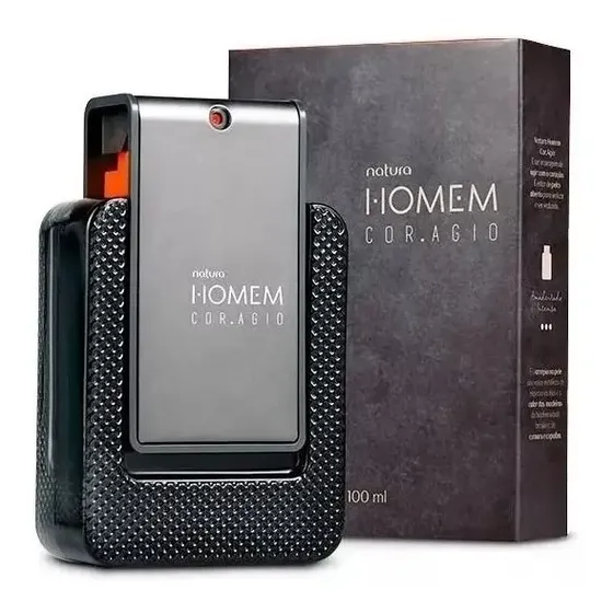 Perfume Natura Homem Cor.agio Eau de parfum 100 mL | Cuotas sin interés
