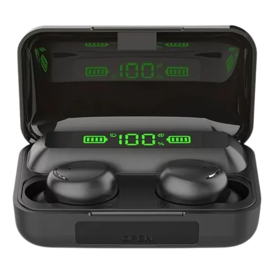 Audífonos Inalambricos F9-5 Tws Con Power Bank