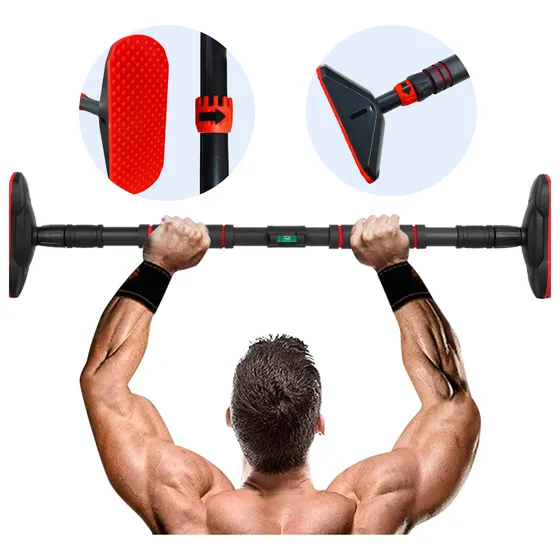 Barra Ajustable Para Puerta Dominadas Y Flexiones