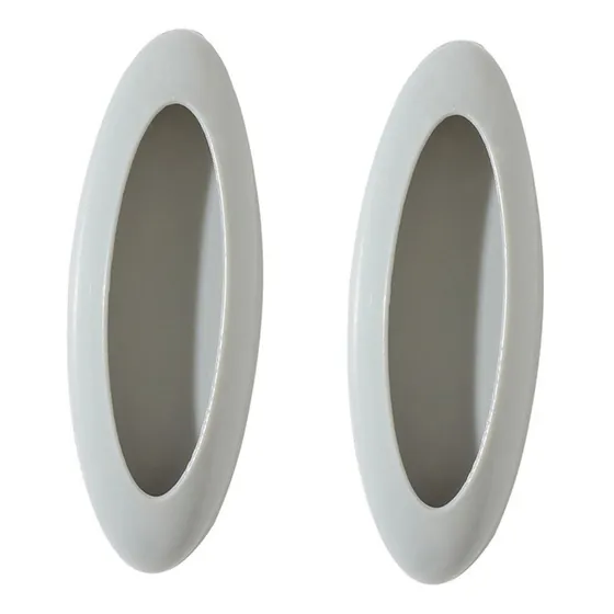 Manija Tirador Plastica Ventanas Cajones Autoadhesiva 2u