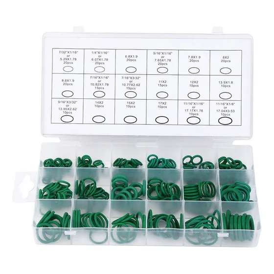 270 Pcs O-ring Vedação Resistente A Alta Temperatura Buna-n