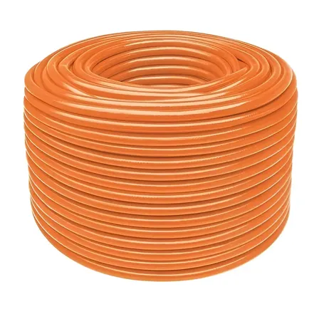 Mangueira Multi 1/2" Cor Laranja Em PVC 3 Camadas 50m Tramontina