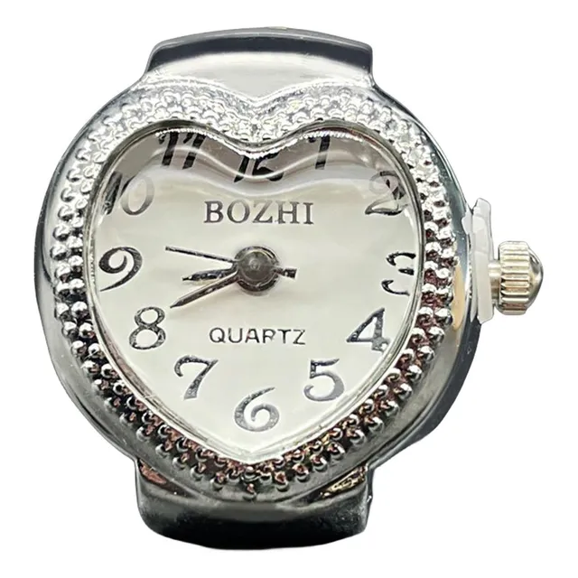 Relojes De Dedo Anular Reloj De Cuarzo Con Anillo En De Cora