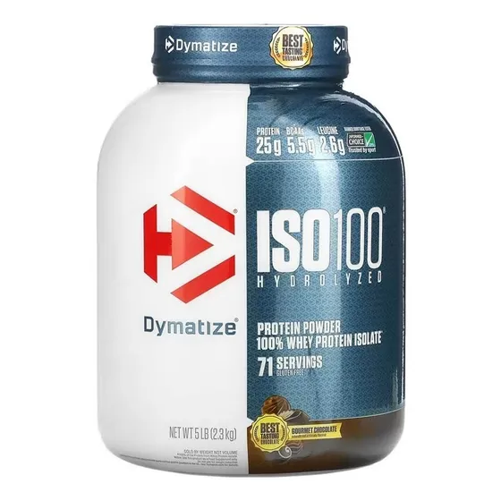 Iso100 Dymatize - Gourmet Chocolate - 5 Libras