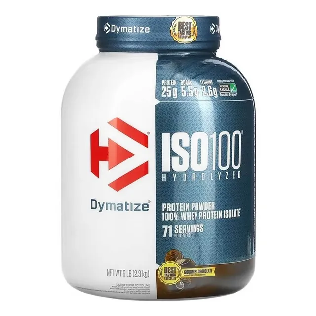Iso100 Dymatize - Gourmet Chocolate - 5 Libras