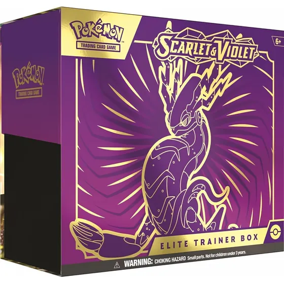 Scarlet & Violet Base Set Elite Trainer Box Miraidon Inglés Scarlet Violet Base Set Inglés