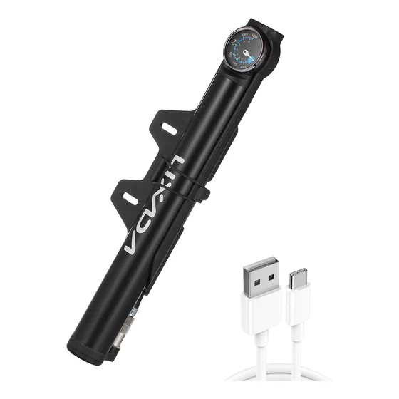 Bomba Infladora De Bicicleta Eléctrica Lixada Usb Recargable