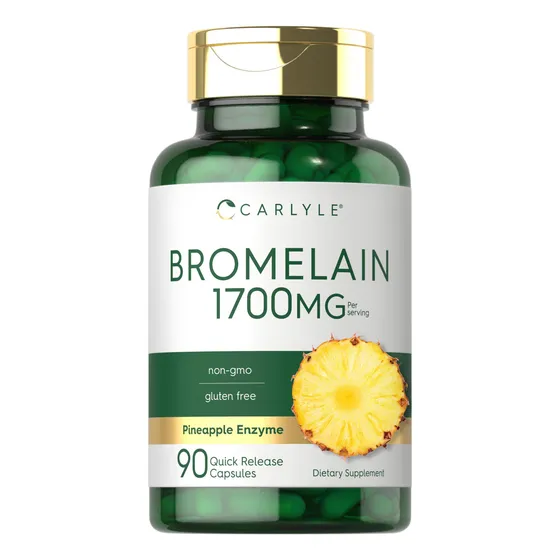 Suplemento Carlyle Bromelain 1700 Mg 90 Cápsulas