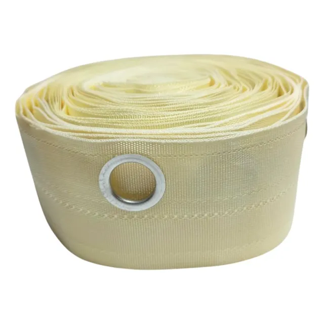 Cinta Cortina Beige 75mm Ancho Ojal De 22 Mm Pack 5m