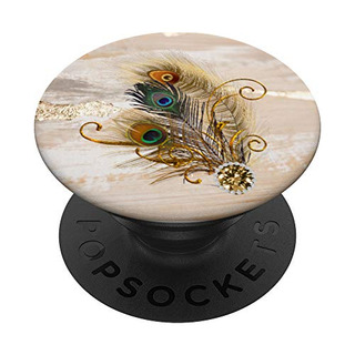 Popsockets Plegables Dorados Con Plumas De Pavo Real Popgrip Popsockets Plegables Dorados Con Plumas De Pavo Real Popgrip
