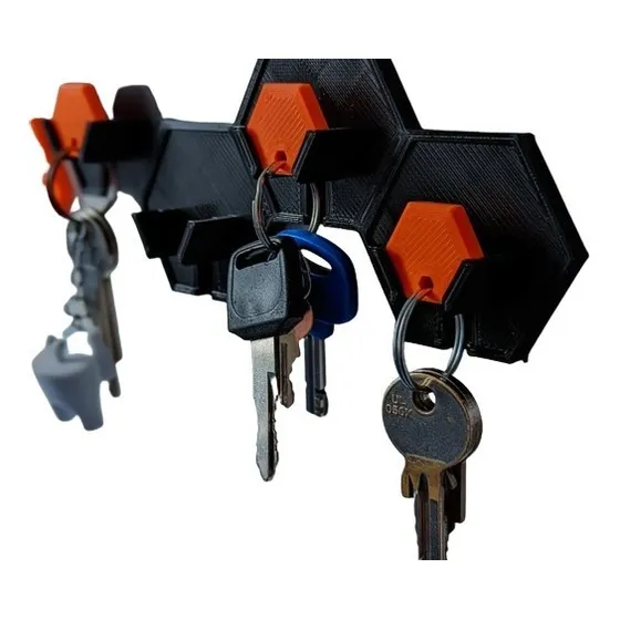Porta Llaves De Pared Decorativo Con Llaveros