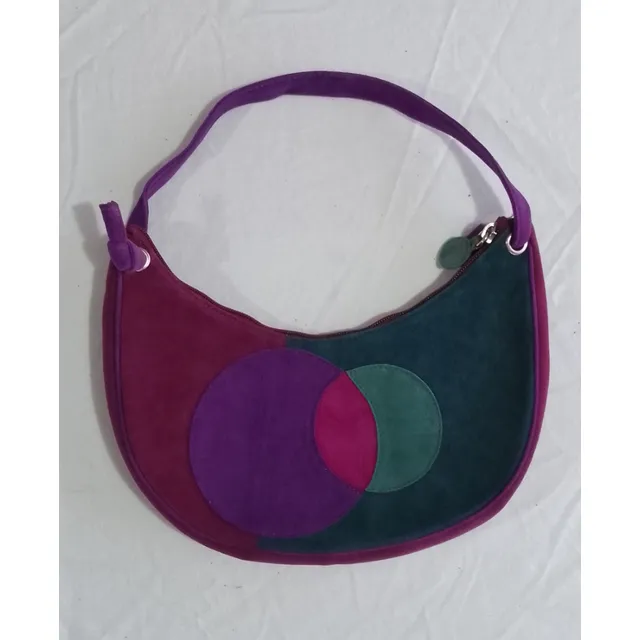 Cartera De Cuero Gamuzado 15 $. Nueva.