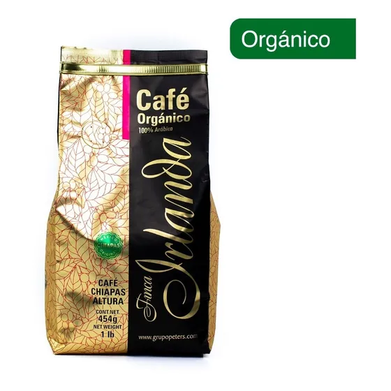 Cafe Organico Finca Irlanda 454g - 100% Arábica De Chiapas