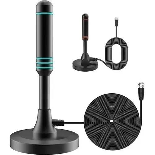 Antena Para Para Tv Digital Abierta Hd Canales De Aire Led