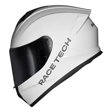 Capacete Race Tech Hit Monocolor Branco
