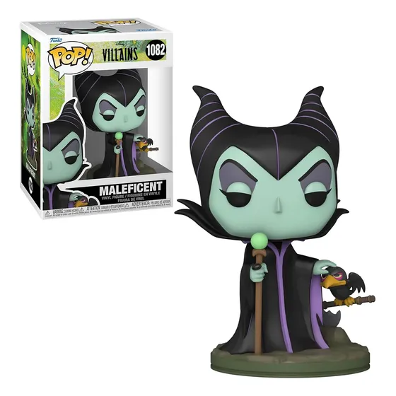Figura Funko Pop Disney Villamp Malefica N1082 Coleccionable