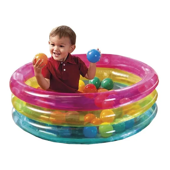 Piscina Inflable Intex Con Pelotas 86x25cm Niños 1-3años