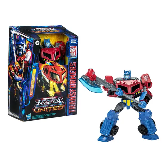 Optimus Prime Universo Animado Transformers Legacy United