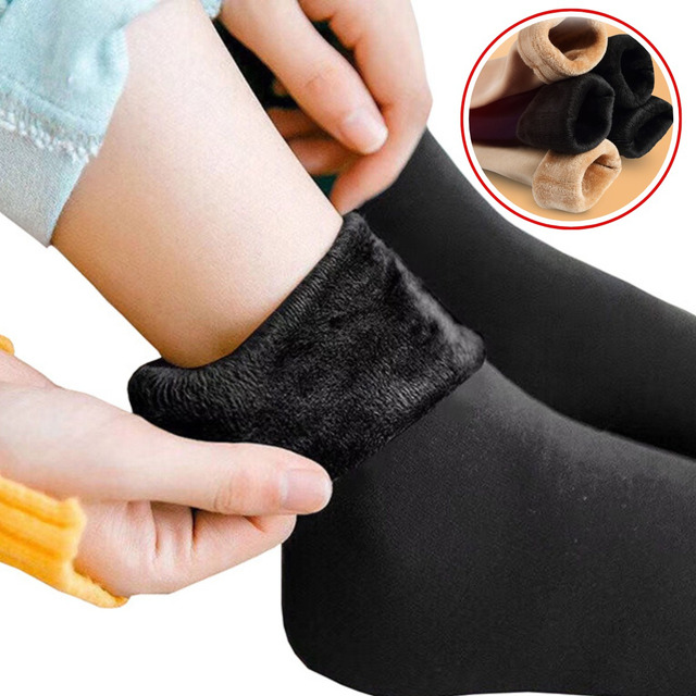 Kit 6 Pares Térmica Grossa Quente Inverno Frio Neve Forrada Kit 6 Pares Térmica Grossa Quente Inverno Frio Neve Forrada