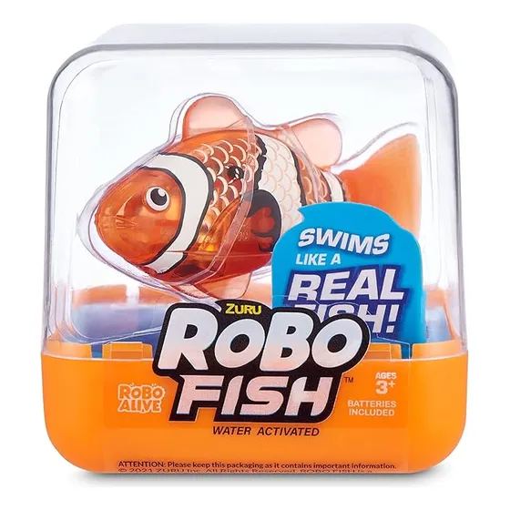 Zuru Robo Alive - Robo Fish Peces Robóticos Nadan En El Agua