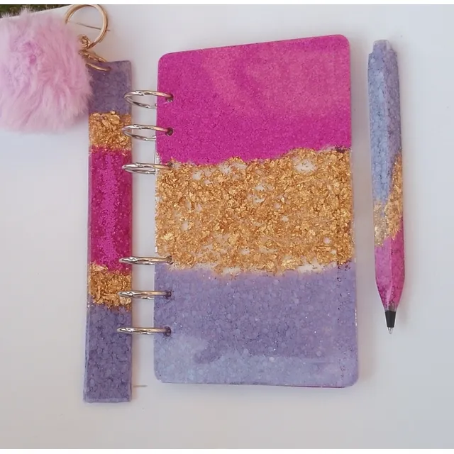 Agendas En Resina , Boligrafo Y Llaveros Personalizados