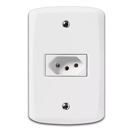 Kit 5 Interruptores E 20 Tomadas Tramontina Lux Barato