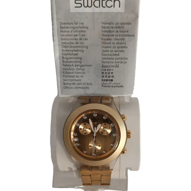 Reloj Usado Swatch Original, Modelo Irony Diaphane Especial
