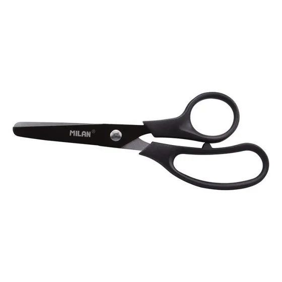 Tijera Escolar 13.4cm Basic Colors Negro Ref.1412081080
