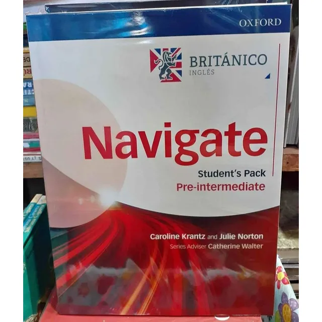 Libro Navigate Pre Intermediate Student's Pack Nuevo + Dvd