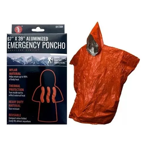 Poncho Impermeable De Bolsillo Con Capucha Caracas Y Maracay
