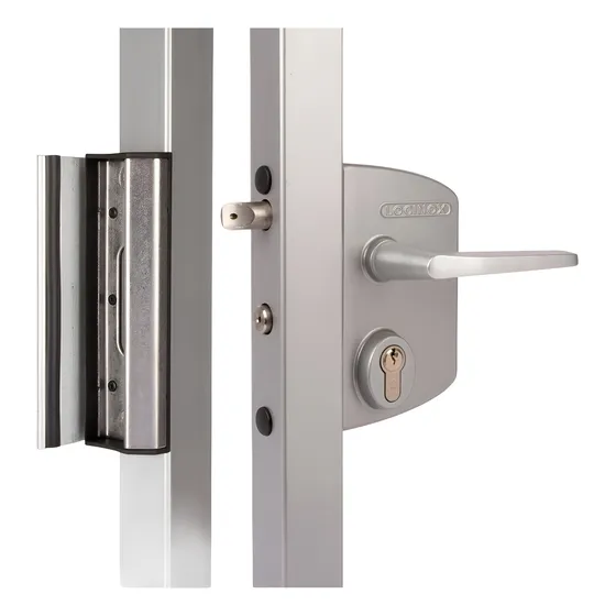 Kit Cerradura Para Portón Abatible Locinox Lakq U2