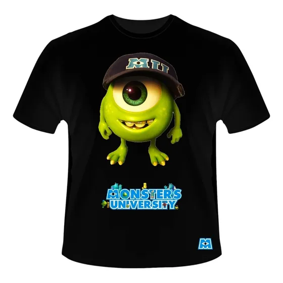 Playera Monsters Inc Mike Wazowski Personaliza