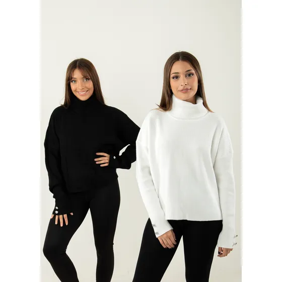 Sweater Cuello Ancho Byh