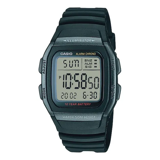Reloj Casio W-96h-1bv Cuarzo Unisex