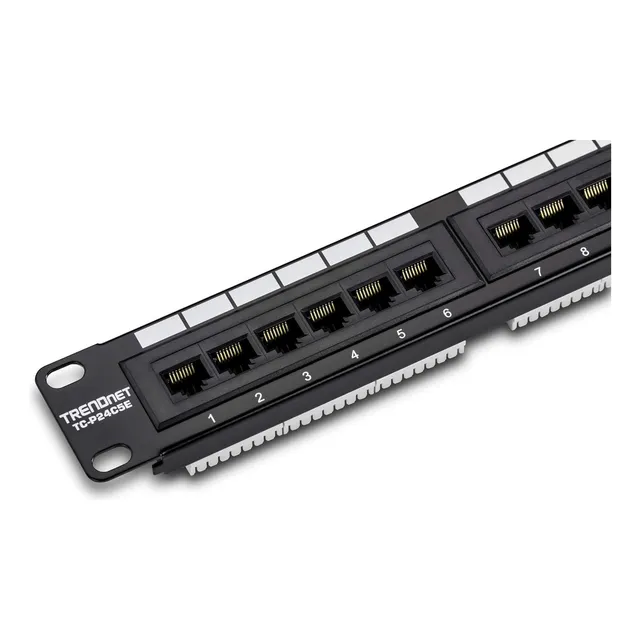 Parche De Panel Cat5/5e De 8 Puertos Para Pared