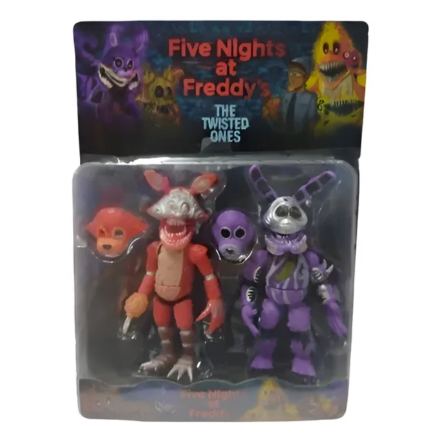 Muñecos Twisted X2 Fnaf Five Nights At Freddy 's Foxy Bonnie