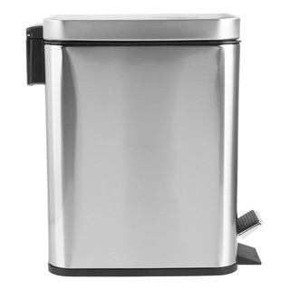 Cubo De Basura Con Pedal, 5 L, De Acero Inoxidable, Para Lij Cubo De Basura Con Pedal, 5 L, De Acero Inoxidable, Para Lij