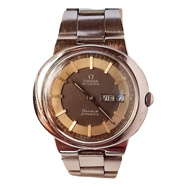 Reloj Omega Dinamic Automático Doble Calendario 1972 Suizo