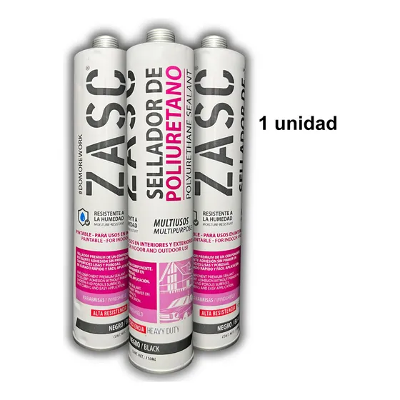 Sellador De Poliuretano Multiuso 310ml Zasc 1 Uni