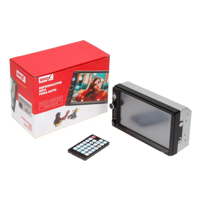 Stereo Con Pantalla Tactil 7 Bluetooth Negro