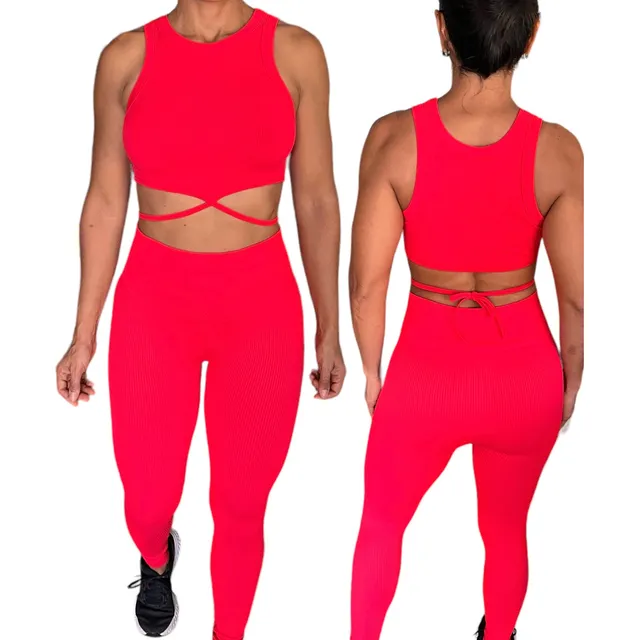 Conjunto Deportivo, Tela De Alta Gama, Seamless