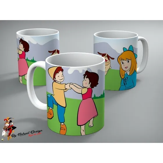 Taza De Ceramica Heidi 03