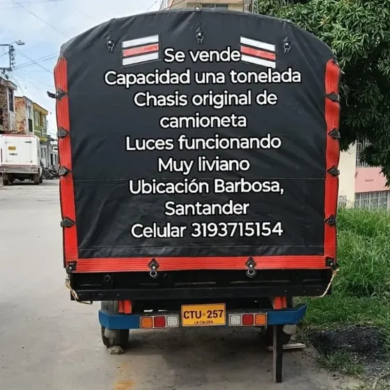 Trailer Chasis Original De Camioneta