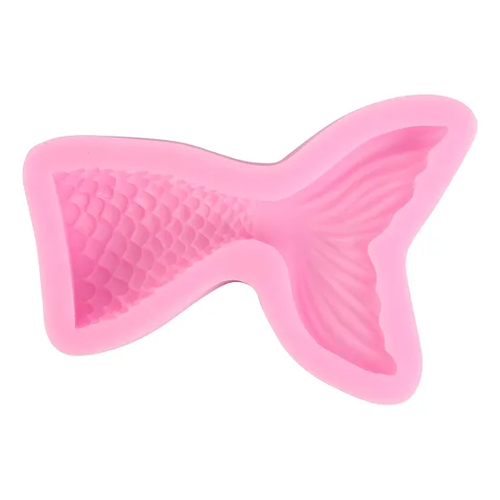 Molde Silicon Cola De Sirena