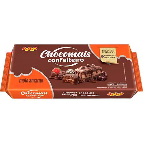 Chocolate Jazam - Barra 1,01kg - Chocomais | Parcelamento sem juros